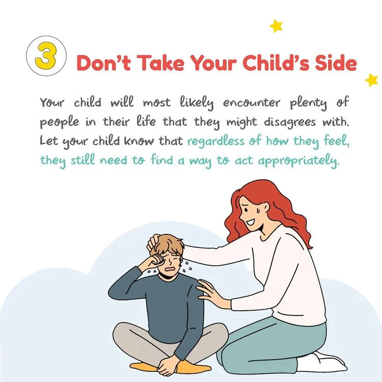 Don't Take Your Child's Side